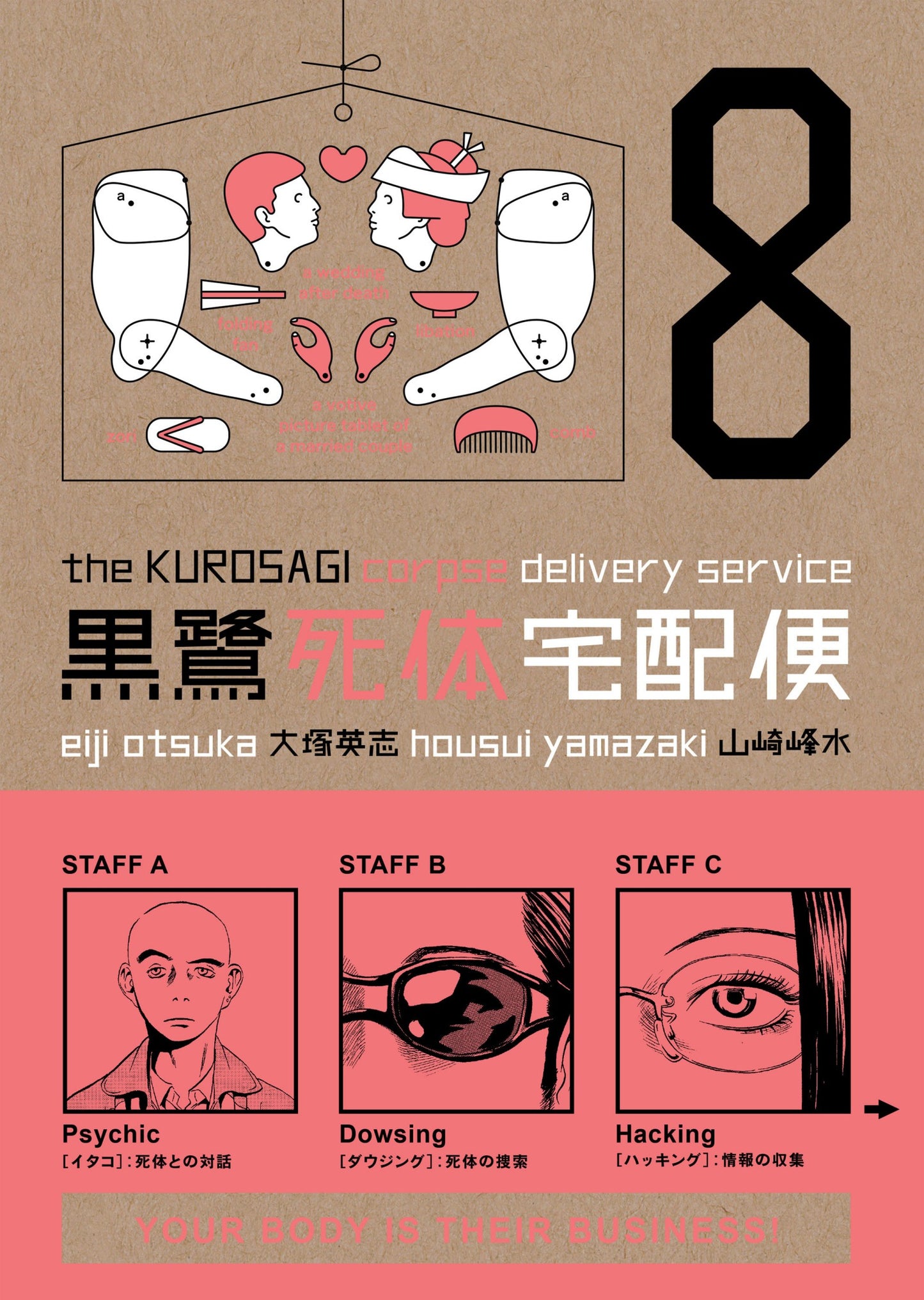 The Kurosagi Corpse Delivery Service, Vol. 8